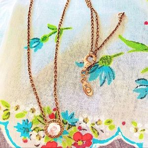 NWT PANDORA AUTHENTIC Rosegold 18kPlated NECKLACE